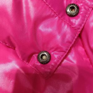 moncler maya short jacket pink