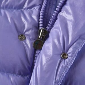 ​​moncler maya fw22 short hooded down jacket​ purple