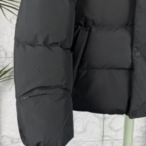 mlb small logo unisex short down jacket ​black