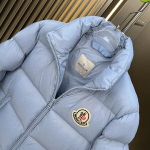 moncler short down jacket(blue)