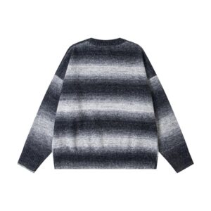 ​​stussy 2025 unisex patterned knit sweater (grey, green, yellow)​