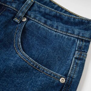 ​​stussy 2025 double sided print denim pants (blue)​