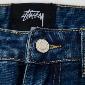 ​​stussy 2025 double sided print denim pants (blue)​