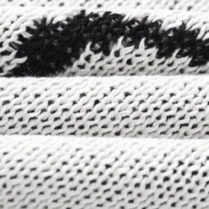 ​​stussy relaxed fit crew neck knit sweater (white​)