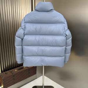 moncler short down jacket(blue)