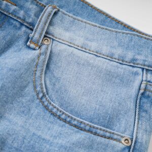 stussy solid denim pants​ light blue