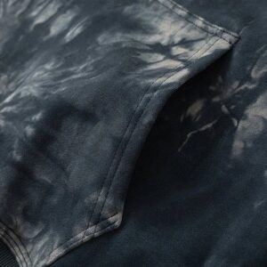 stussy tie dye hoodie gray blue