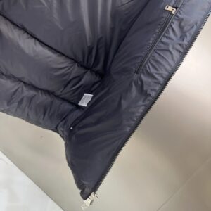 moncler unisex down jacket grey & black