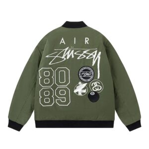 nike x stussy reversible jacket multi