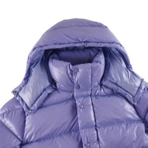 ​​moncler maya fw22 short hooded down jacket​ purple