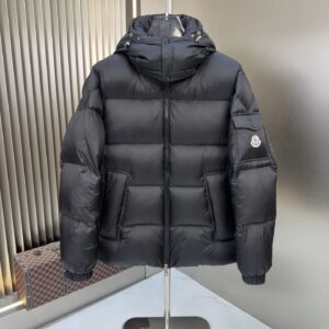moncler unisex down jacket grey & black
