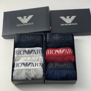 emporio armani cotton briefs multi color