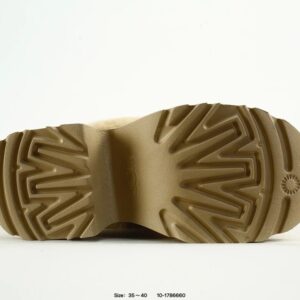 ugg wool platform winter boots beige