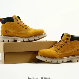 ugg british style suede yellow martens boots ​