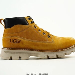 ugg british style suede yellow martens boots ​