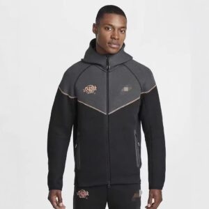 nike windrunner set black
