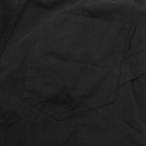 dior embroidered utility pants black​