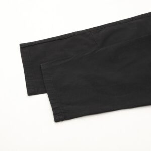 dior embroidered utility pants black​
