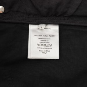 dior embroidered utility pants black​