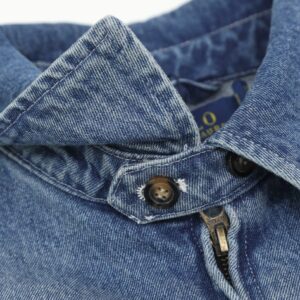 ralph lauren washed denim jacket