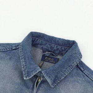 ralph lauren washed denim jacket