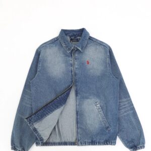 ralph lauren washed denim jacket