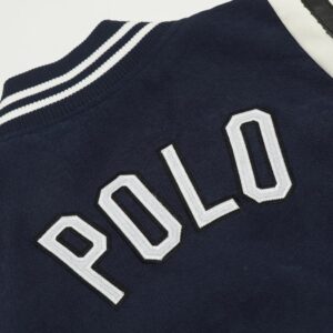 ralph lauren varsity jacket navy