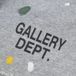gallery dept paint shorts grey