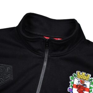supreme milano half zip pullover black