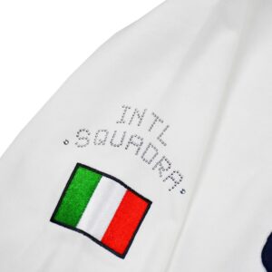 supreme 22fw milano half zip pullover white