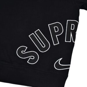 supreme arc crewneck sweatshirt black/grey