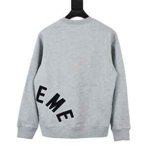 supreme arc crewneck sweatshirt black/grey
