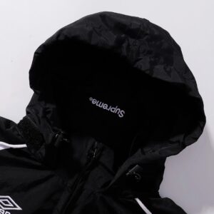 supreme x umbro track jacket black