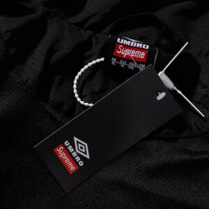 supreme x umbro track jacket black