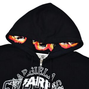 supreme x mm6 skull hoodie multicolor