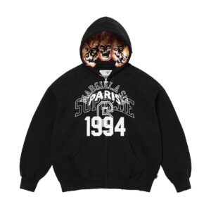 supreme x mm6 skull hoodie multicolor