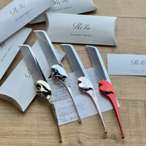 refa heart comb multicolor