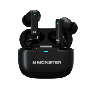 monster gt17 tws earphones black white