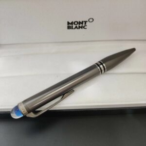 montblanc starwalker resin ink ballpoint pens silver black