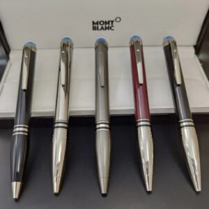 montblanc starwalker resin ink ballpoint pens black