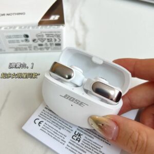 bose ultra open earbuds black white