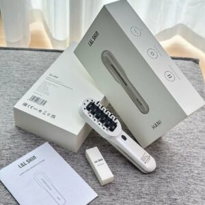 l&l skin red light hair comb white