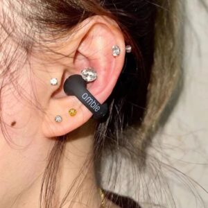 ambie bluetooth earphones wireless earbuds black white