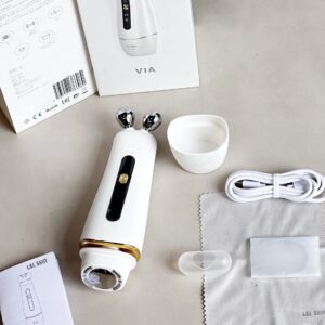 l&l skin via multi effect beauty device white