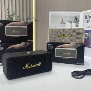 marshall emberton ii bluetooth speaker black white