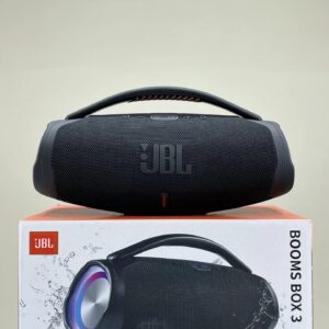 jbl boom box 3 bluetooth speaker black