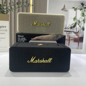 marshall emberton ii bluetooth speaker black white