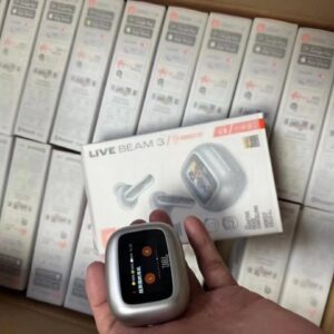 jbl live beam 3 anc earbuds black silver