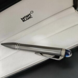 montblanc starwalker resin ink ballpoint pens silver black