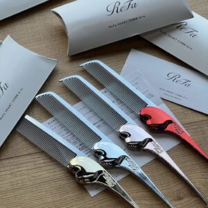 refa heart comb multicolor